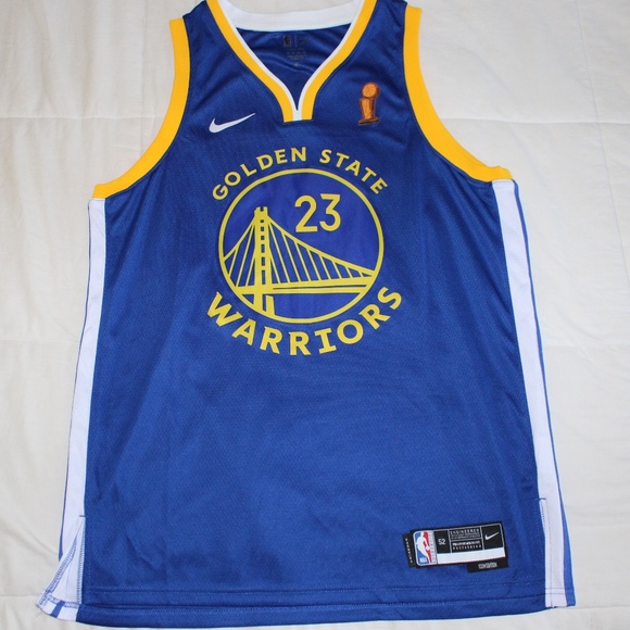 NWOT Draymond Green Blue/Gold Jersey XL - Picture 1 of 11